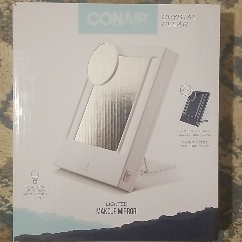 Conair light up mirror